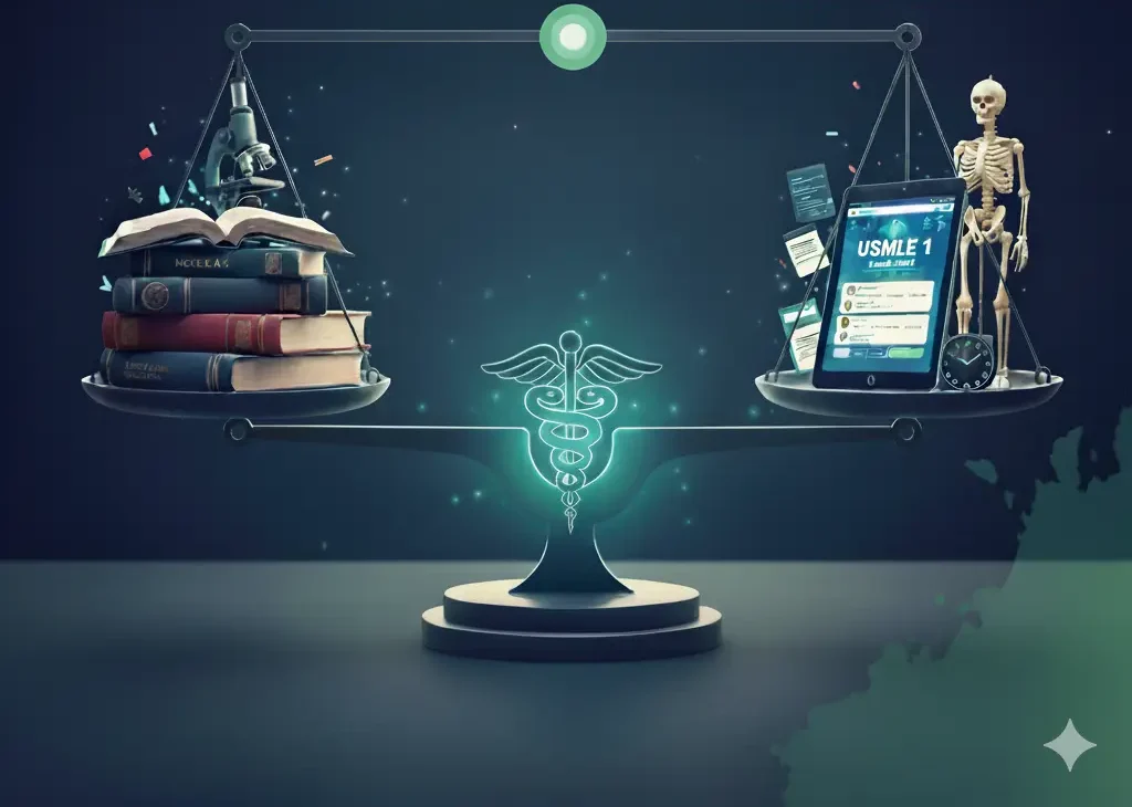 Balance Medical School and USMLE Step 1 Preparation